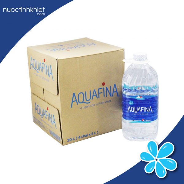 Thùng nước Aquafina 5L