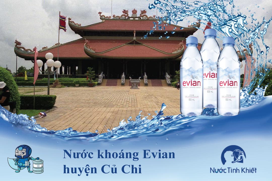 Nước khoáng Evian huyện Củ Chi