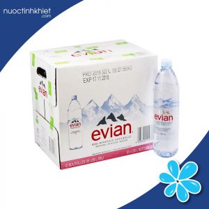 Nước khoáng Evian 1.25L