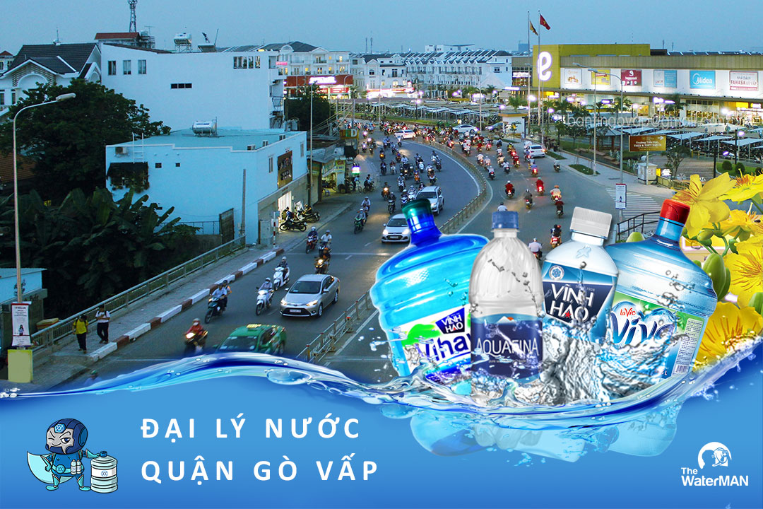 Đại lý giao nước uống đóng bình, đóng chai ở quận Gò Vấp