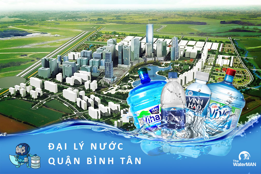 Đại lý giao nước uống đóng bình, đóng chai ở quận Bình Tân