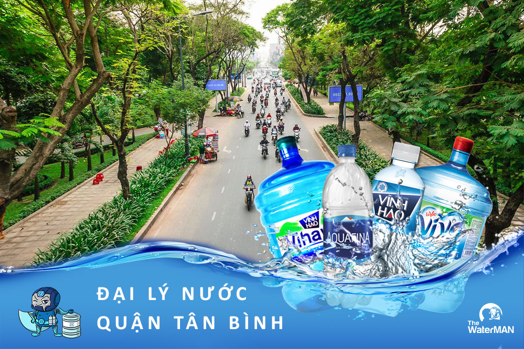 Đại lý giao nước uống đóng bình, đóng chai ở quận Tân Bình