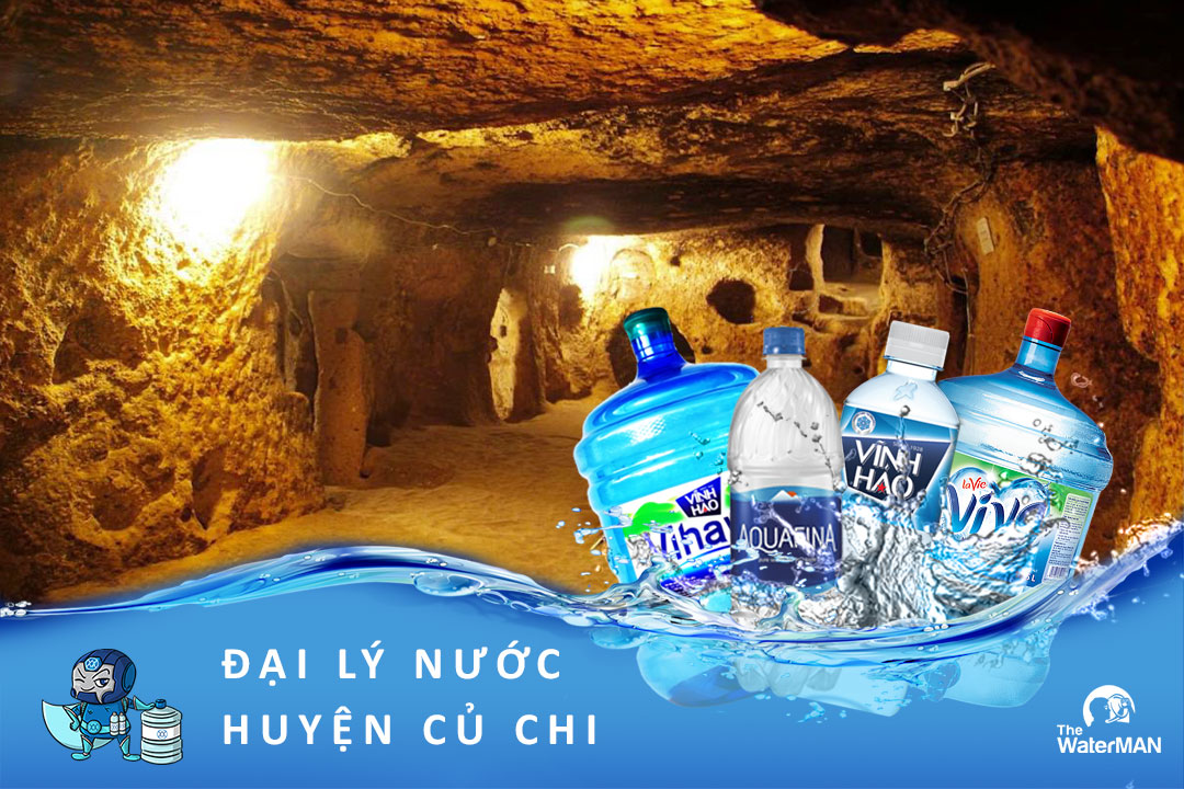 Đại lý giao nước đóng bình, đóng chai tận nơi tại huyện Củ Chi