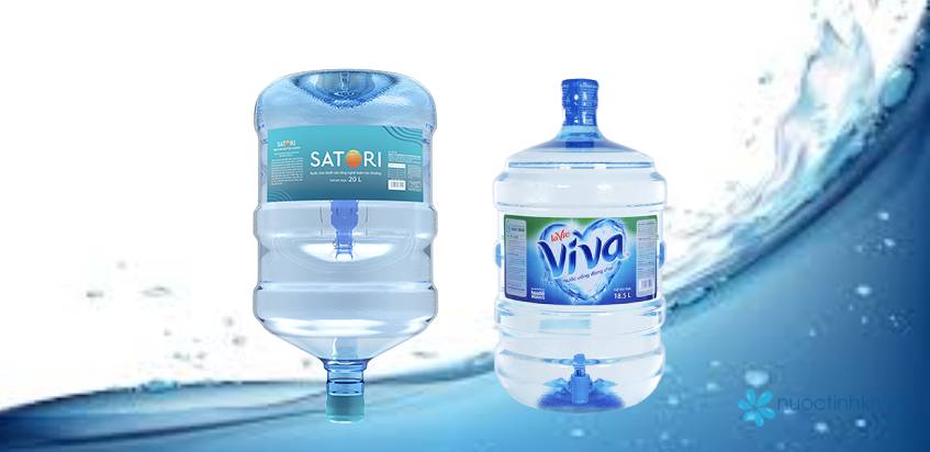 Nước tinh khiết Satori và nước tinh khiết ViVa