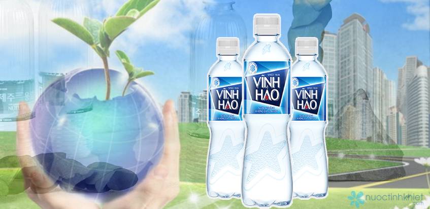 Nước khoáng Vĩnh Hảo đóng chai