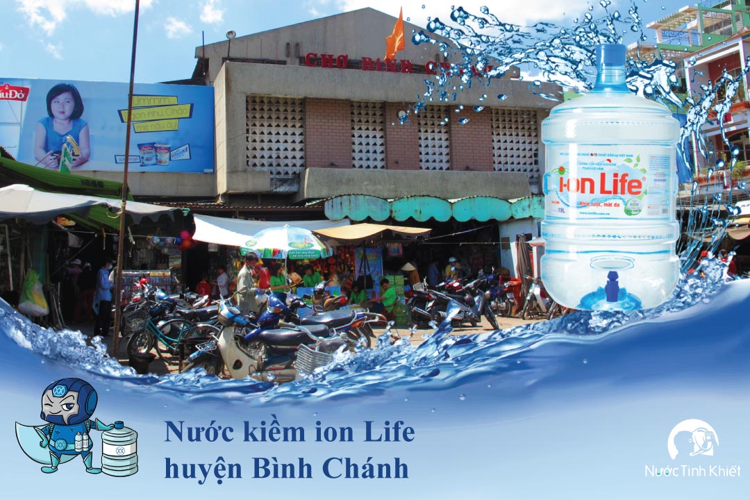 Nước kiềm ion Life huyện Bình Chánh