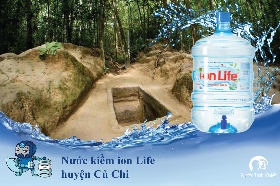 Nước kiềm ion Life huyện Củ Chi