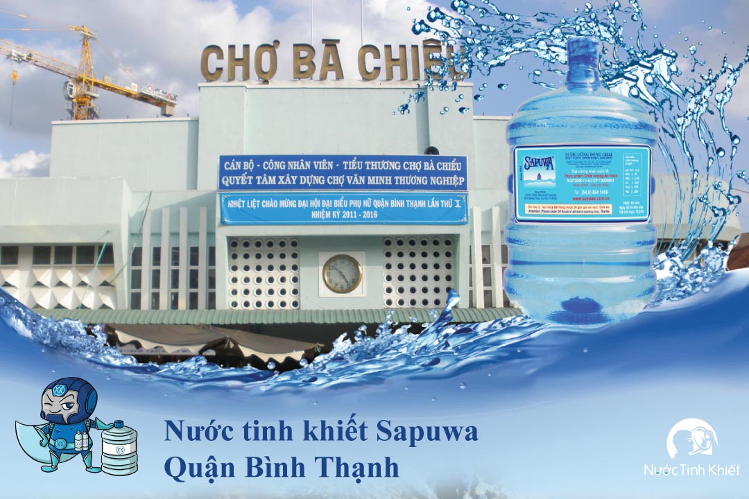 Nước tinh khiết Sapuwa Quận Bình Thạnh