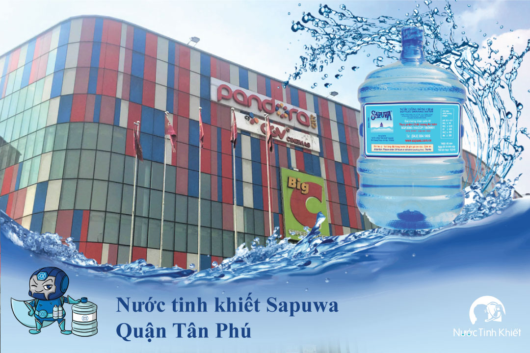 Nước tinh khiết Sapuwa tại Quận Tân Phú