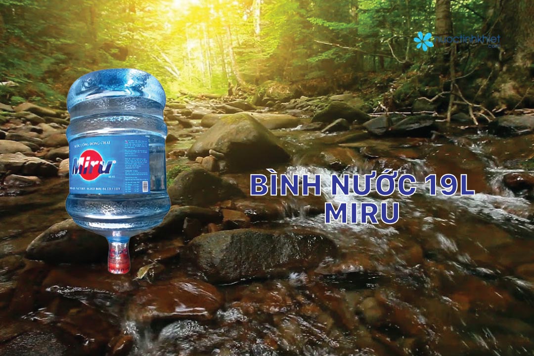 Bình nước Miru 19L