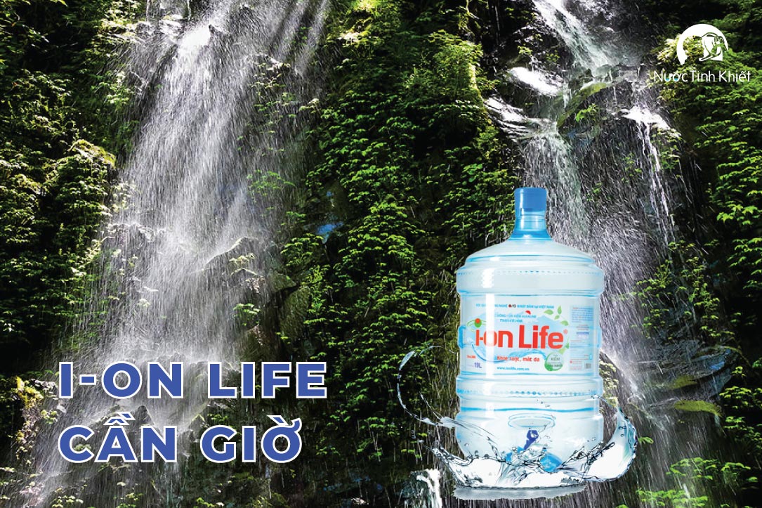 Bình nước ion Life 19L có vòi