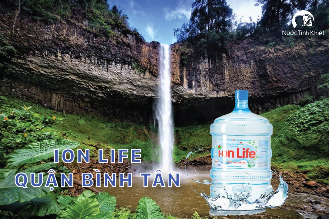 Bình nước ion Life 19L có vòi