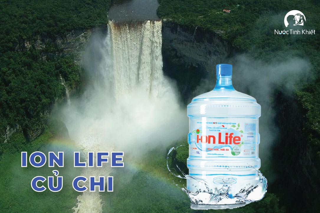 Bình nước ion Life 19L có vòi