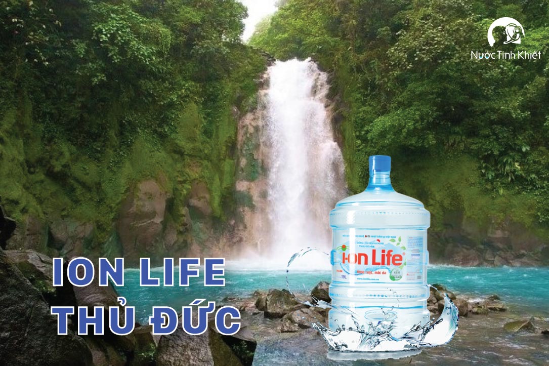 Bình nước ion Life 19L có vòi