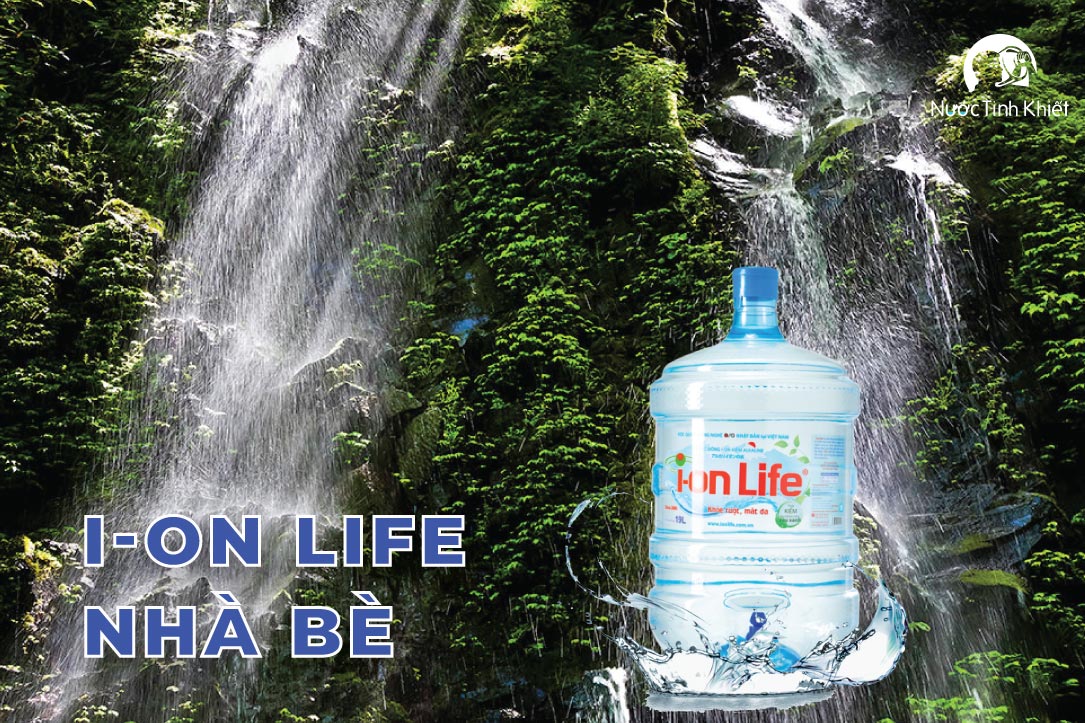 Bình nước ion Life 19L có vòi