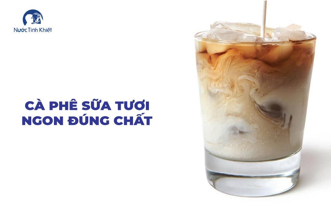 Cách pha cà phê sữa tươi thơm ngon