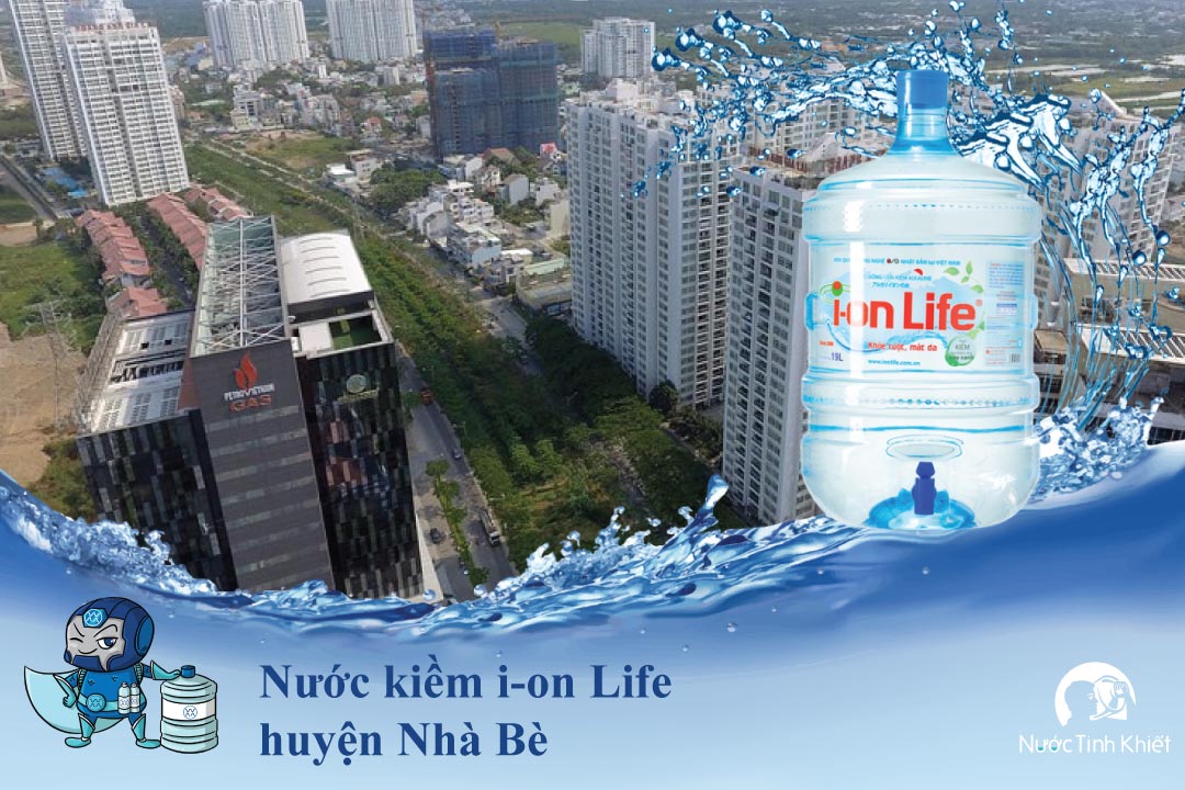 Nước kiềm ion Life huyện Nhà Bè