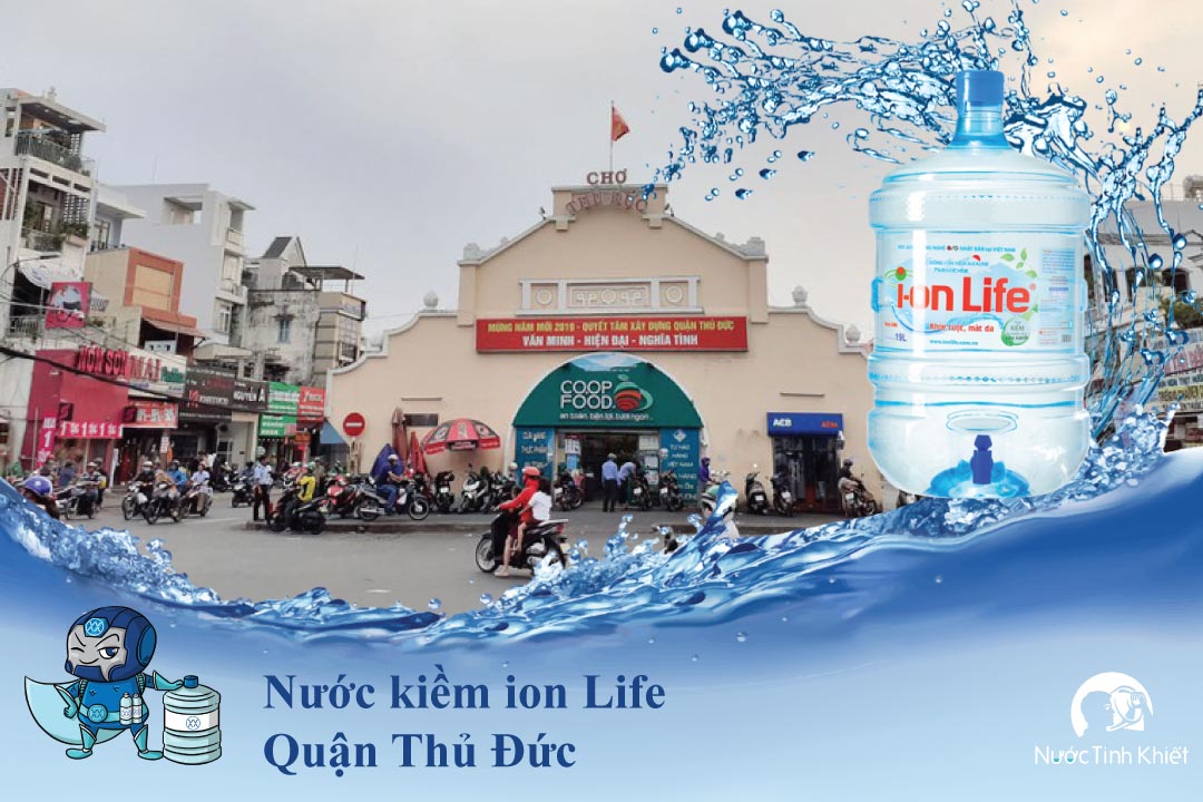 Nước kiềm ion Life Thủ Đức