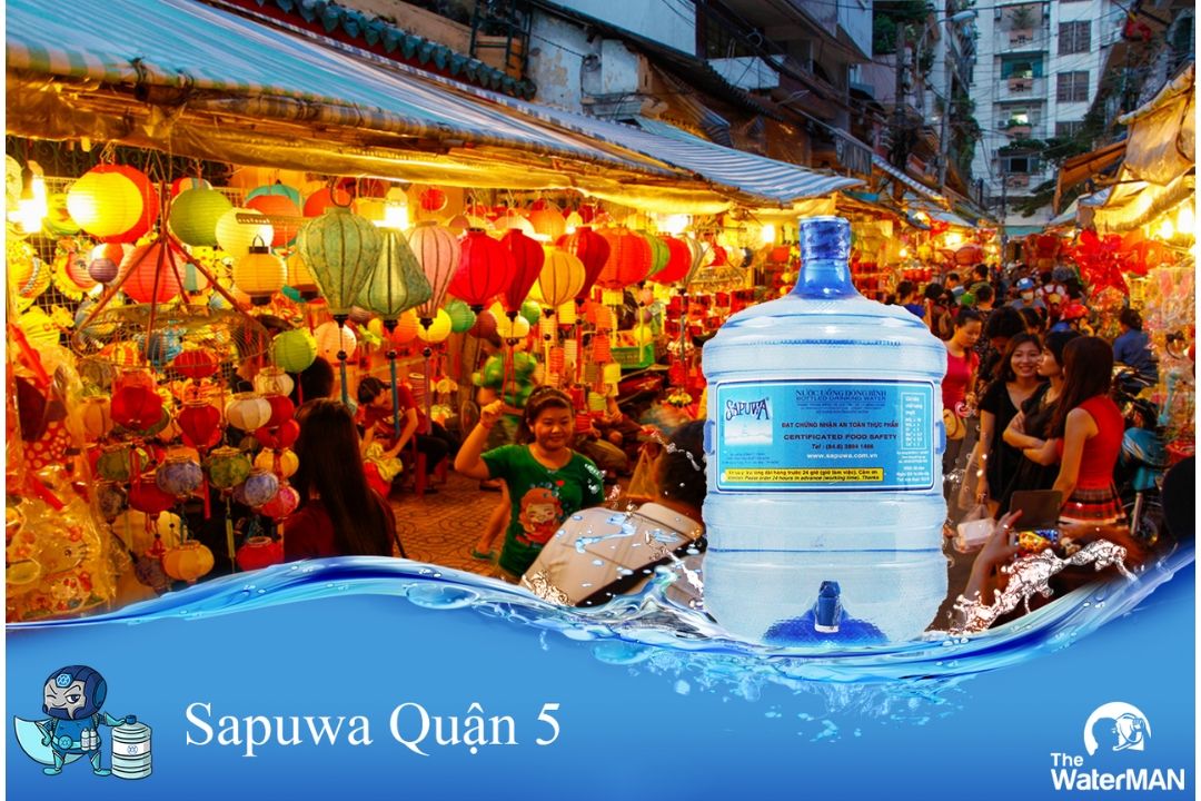 Nước uống Sapuwa tại Quận 5