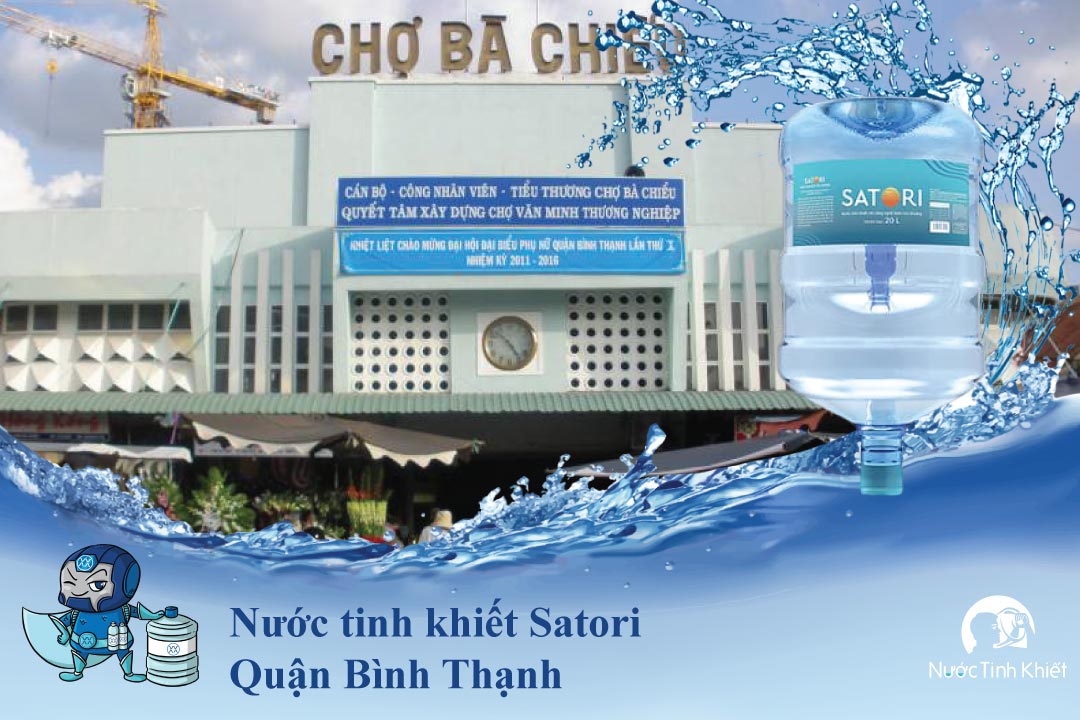 Nước tinh khiết Satori Quận Bình Thạnh