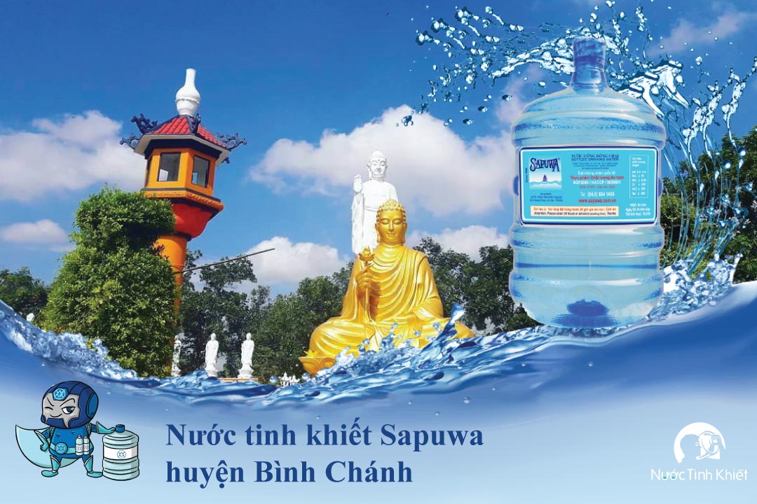 Nước tinh khiết Sapuwa huyện Bình Chánh