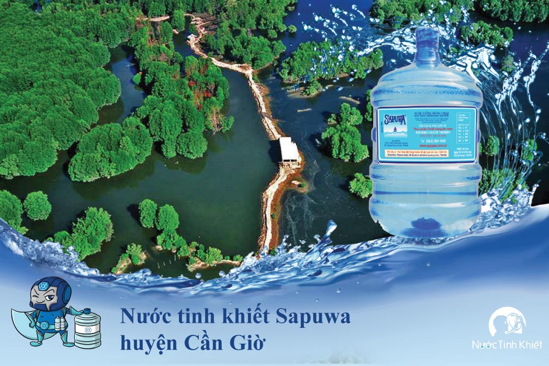 Nước tinh khiết Sapuwa huyện Cần Giờ