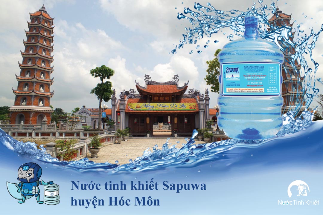 Nước tinh khiết Sapuwa huyện Hóc Môn