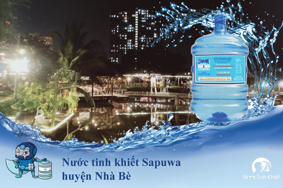 Nước tinh khiết Sapuwa huyện Nhà Bè