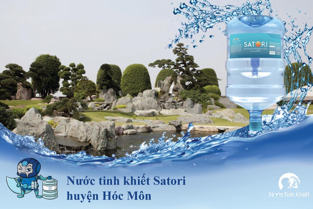 Nước tinh khiết Satori huyện Hóc Môn