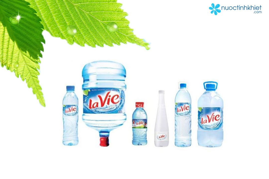 Các sản phẩm nước khoáng Lavie