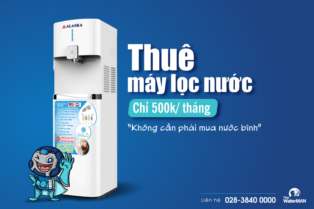 thuê máy lọc nước chỉ 500k/ tháng